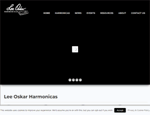 Tablet Screenshot of leeoskar.com